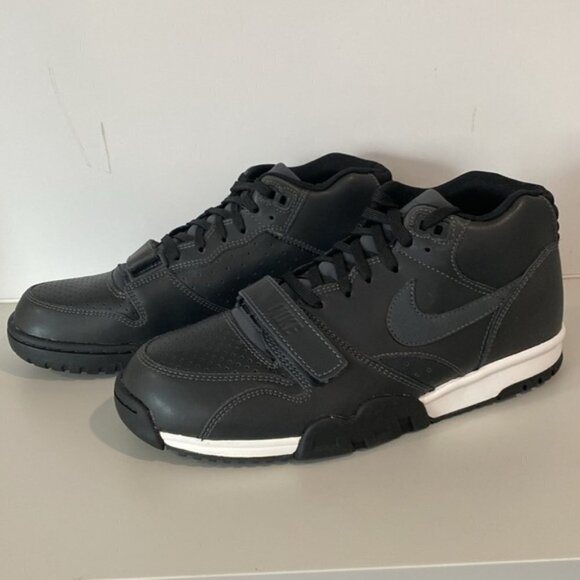 Nike Air Trainer 1 MID Anthracite Shoes Size 9.5 - Picture 2 of 12